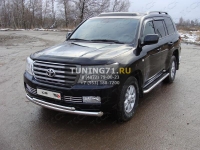 Решётка радиатора 16 мм Toyota Land Cruiser 200